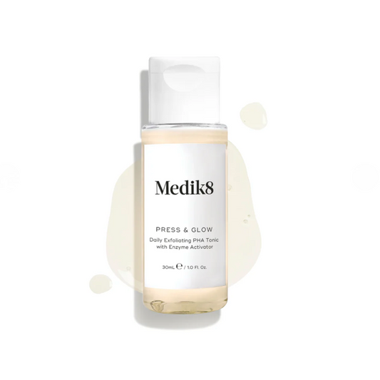 Medik8 PRESS&GLOW | Švelniai eksfolijuojantis tonikas