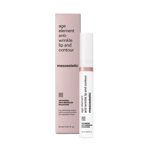 Mesoestetic AGE ELEMENT® ANTI-WRINKLE LIP AND CONTOUR | Intensyviai drėkinantis lūpų kremas