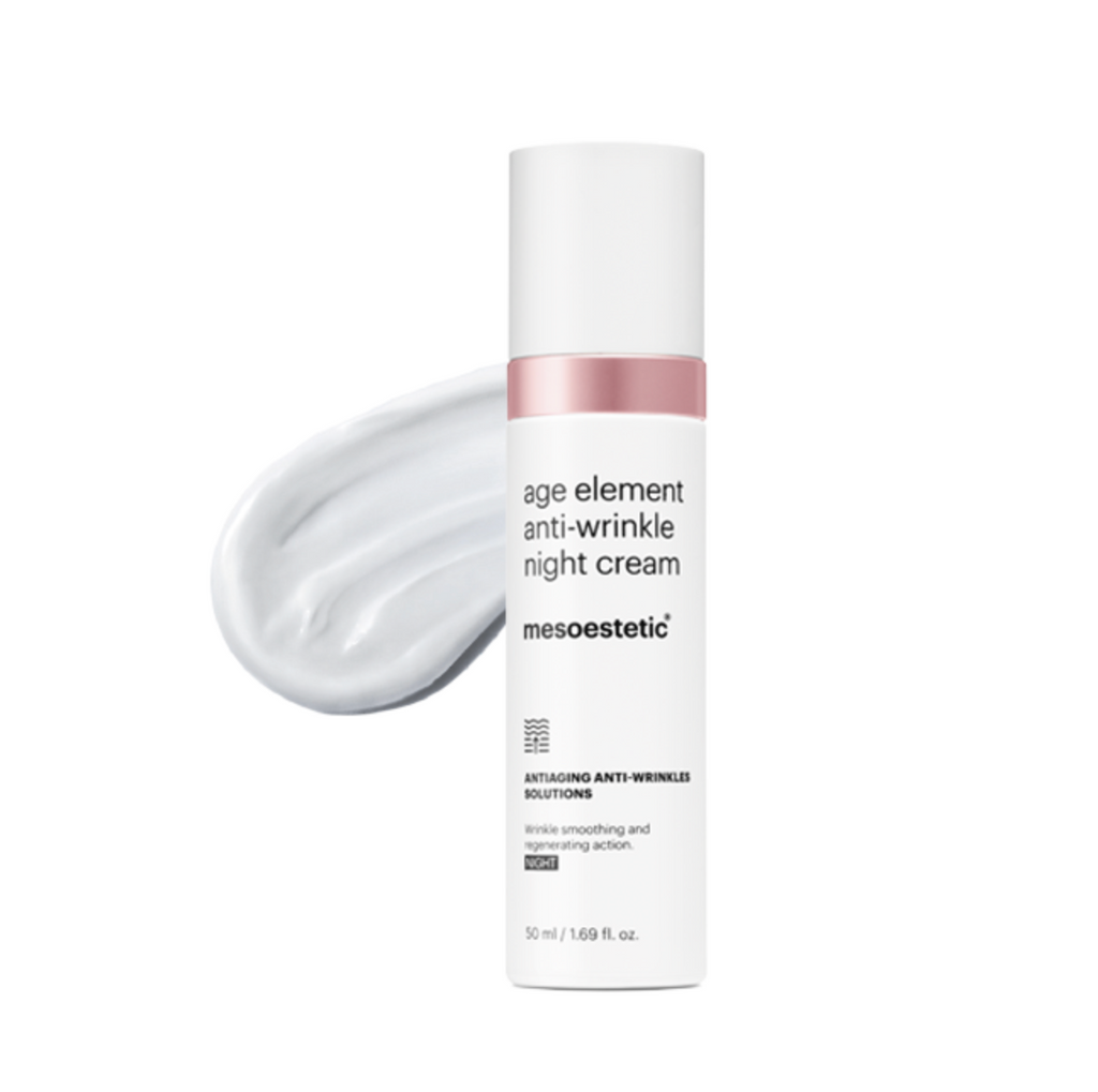 Mesoestetic AGE ELEMENT® ANTI-WRINKLE NIGHT CREAM | Atkuriamasis naktinis veido kremas
