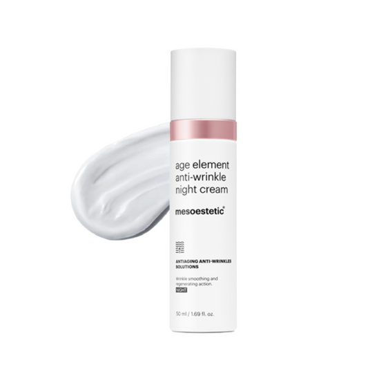 Mesoestetic AGE ELEMENT® ANTI-WRINKLE NIGHT CREAM | Atkuriamasis naktinis veido kremas