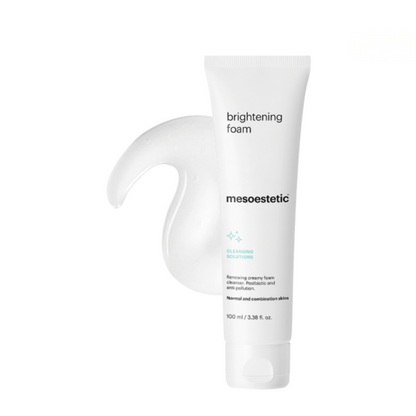 Mesoestetic BRIGHTENING FOAM | Veido prausiklis su AHA rūgštimis
