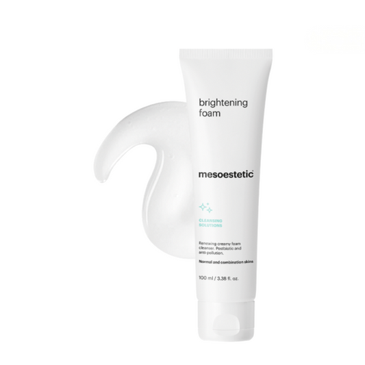 Mesoestetic BRIGHTENING FOAM | Veido prausiklis su AHA rūgštimis