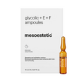 Mesoestetic GLYCOLIC+E+F AMPOULES | Glikolio rūgšties ampulės