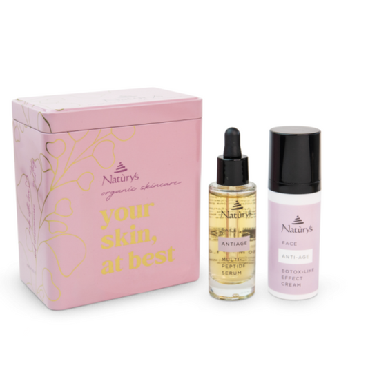 Naturys ANTIAGE TAN BOX | Rinkinys prieš odos senėjimą