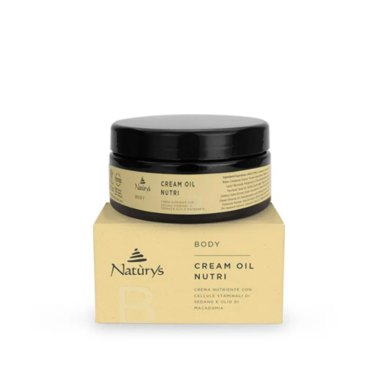 Naturys CREAM OIL NUTRI | Maitinamasis kūno kremas