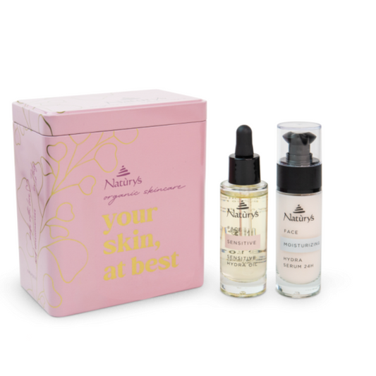 Naturys HYDRA SENSITIVE TAN BOX | Rinkinys sausai, jautriai odai