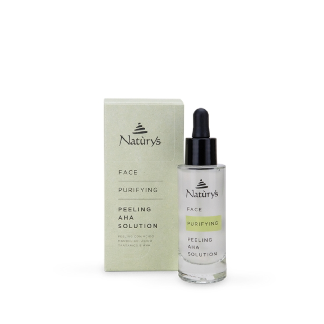 Naturys PEELING AHA SOLUTION | Šveitiklis su rūgštimis