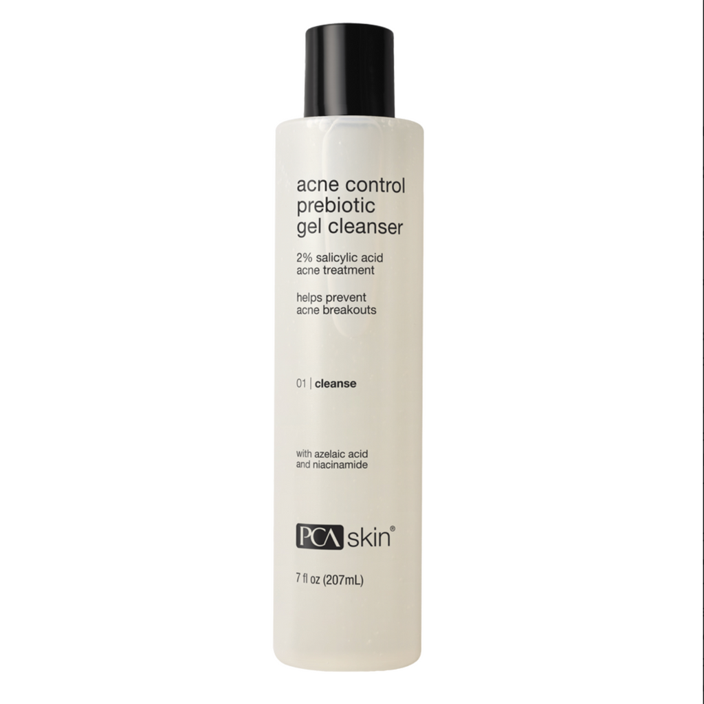 PCA Skin ACNE CONTROL PREBIOTIC GEL CLEANSER | Putojantis gelinis prausiklis spuoguotai odai