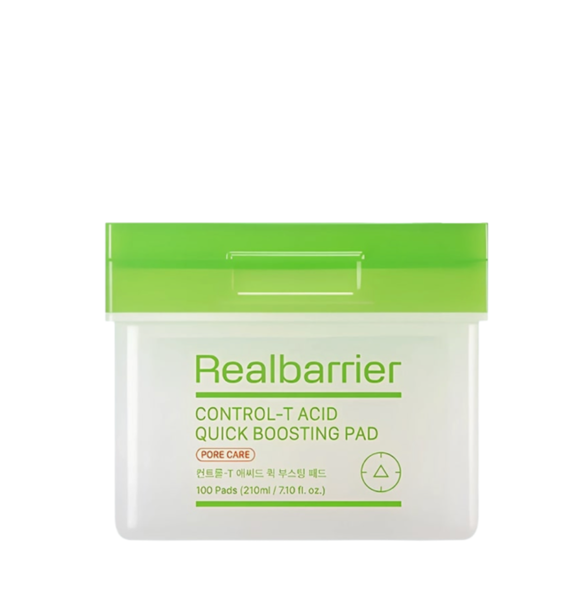 Real Barrier CONTROL-T ACID QUICK BOOSTING PAD | Švelniai eksfolijuojantys padeliai