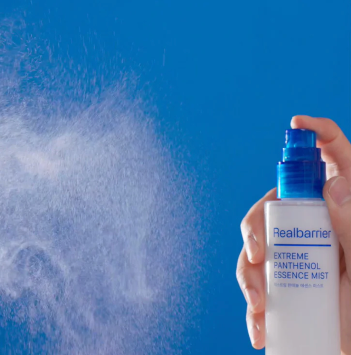 Real Barrier EXTREME PANTHENOL ESSENCE MIST | Intensyviai drėkinanti veido dulksna