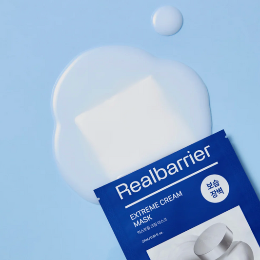 Real Barrier EXTREME CREAM MASK | Drėkinanti lakštinė veido kaukė