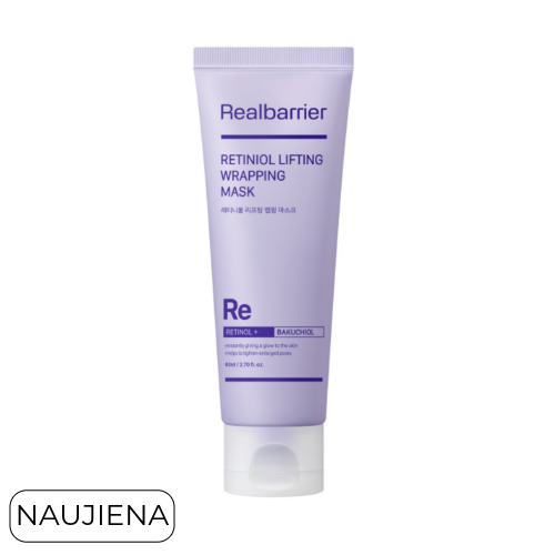 Real Barrier RETINIOL LIFTING WRAPPING MASK | Kaukė su retinoliu