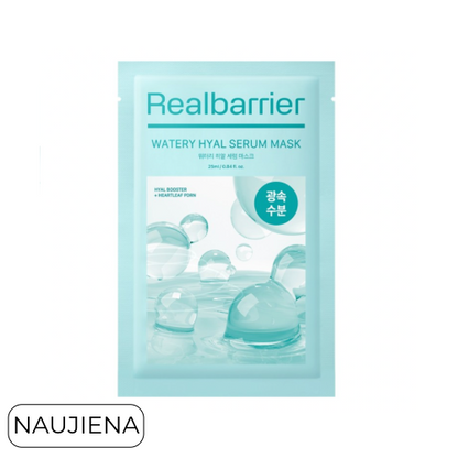 Real Barrier WATERY HYAL SERUM MASK | Lakštinė veido kaukė
