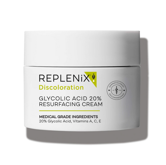 Replenix GLYCOLIC ACID 20% RESURFACING CREAM | Kremas su glikolio rūgštimi