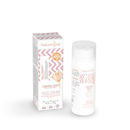 SENSITIVE SKIN FACE CREAM | Kremas jautriai odai su rukola