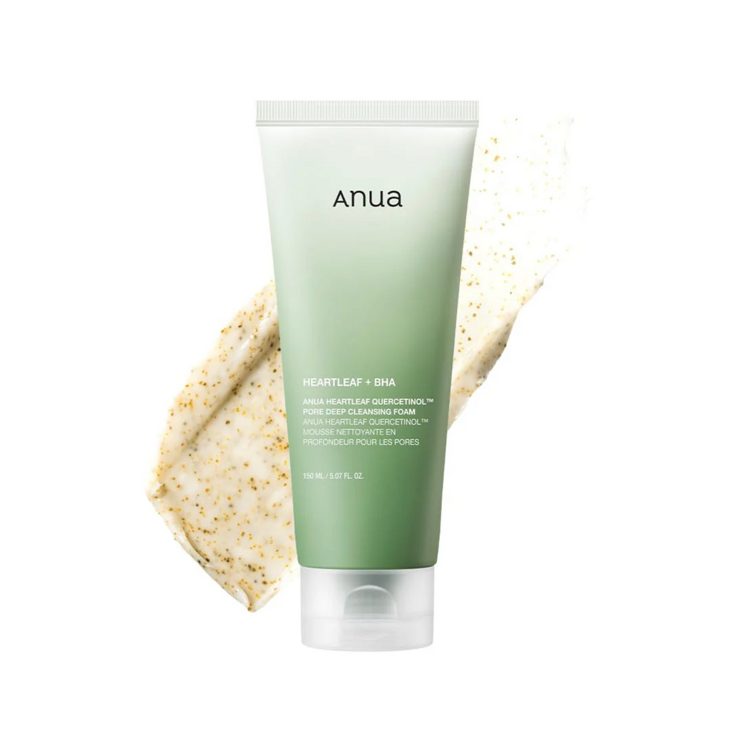 HEARTLEAF QUERCETINOL PORE DEEP CLEANSING FOAM | Veido prausiklis