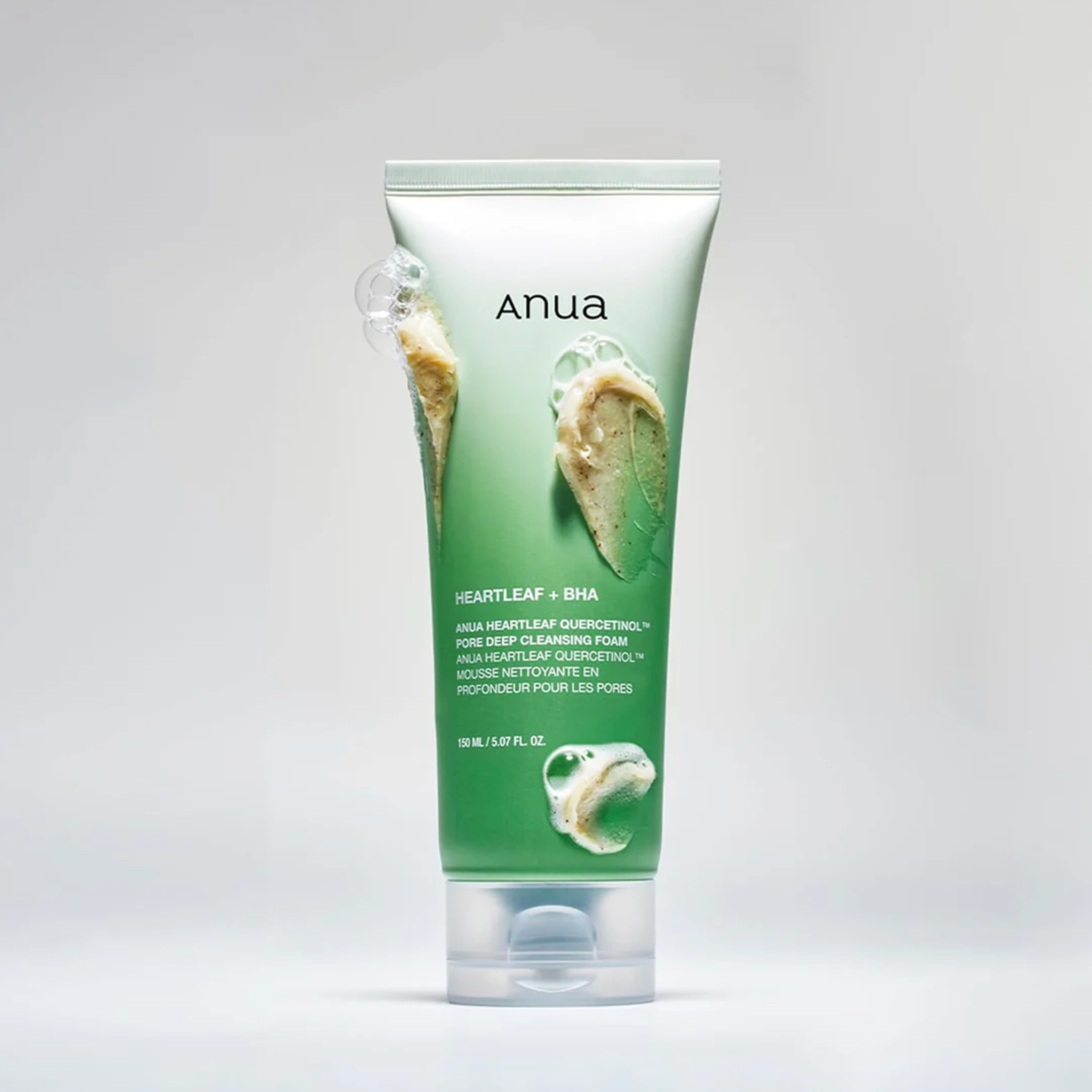 HEARTLEAF QUERCETINOL PORE DEEP CLEANSING FOAM | Veido prausiklis