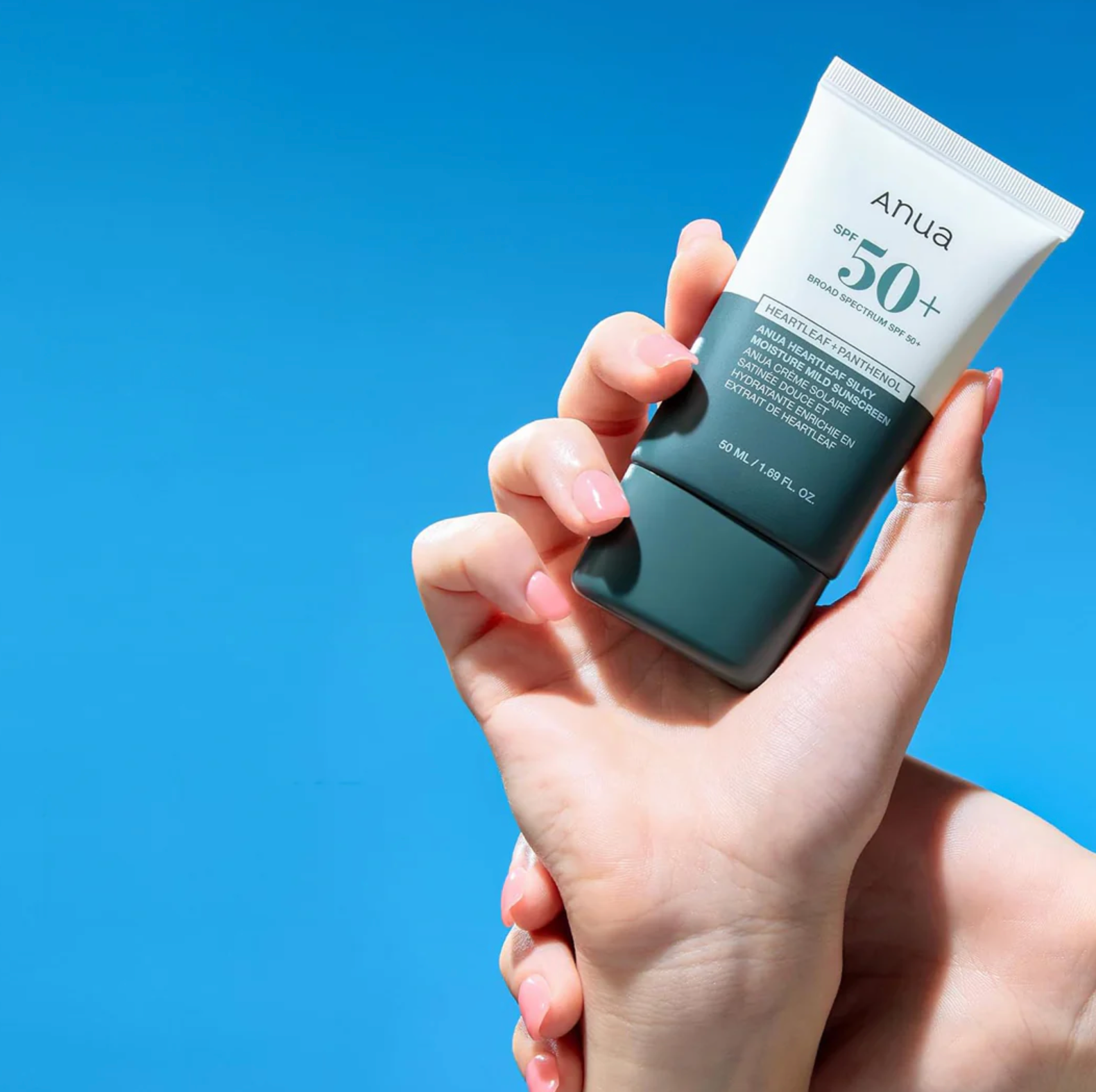 HEARTLEAF SILKY MOISTURE MILD | SPF kremas nuo saulės