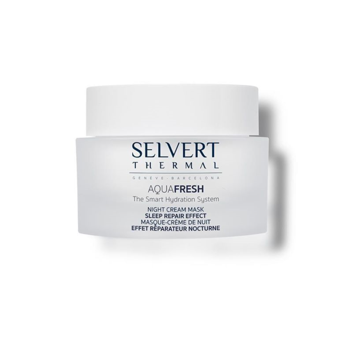 Selvert Thermal AQUAFRESH NIGHT CREAM MASK SLEEP REPAIR EFFECT | Naktinė regeneruojamoji kreminė kaukė