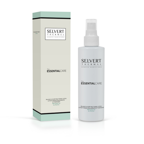 Selvert Thermal BALANCE & PURIFYING TONING LOTION | Tonikas su žaliąja arbata riebiai ir mišriai odai