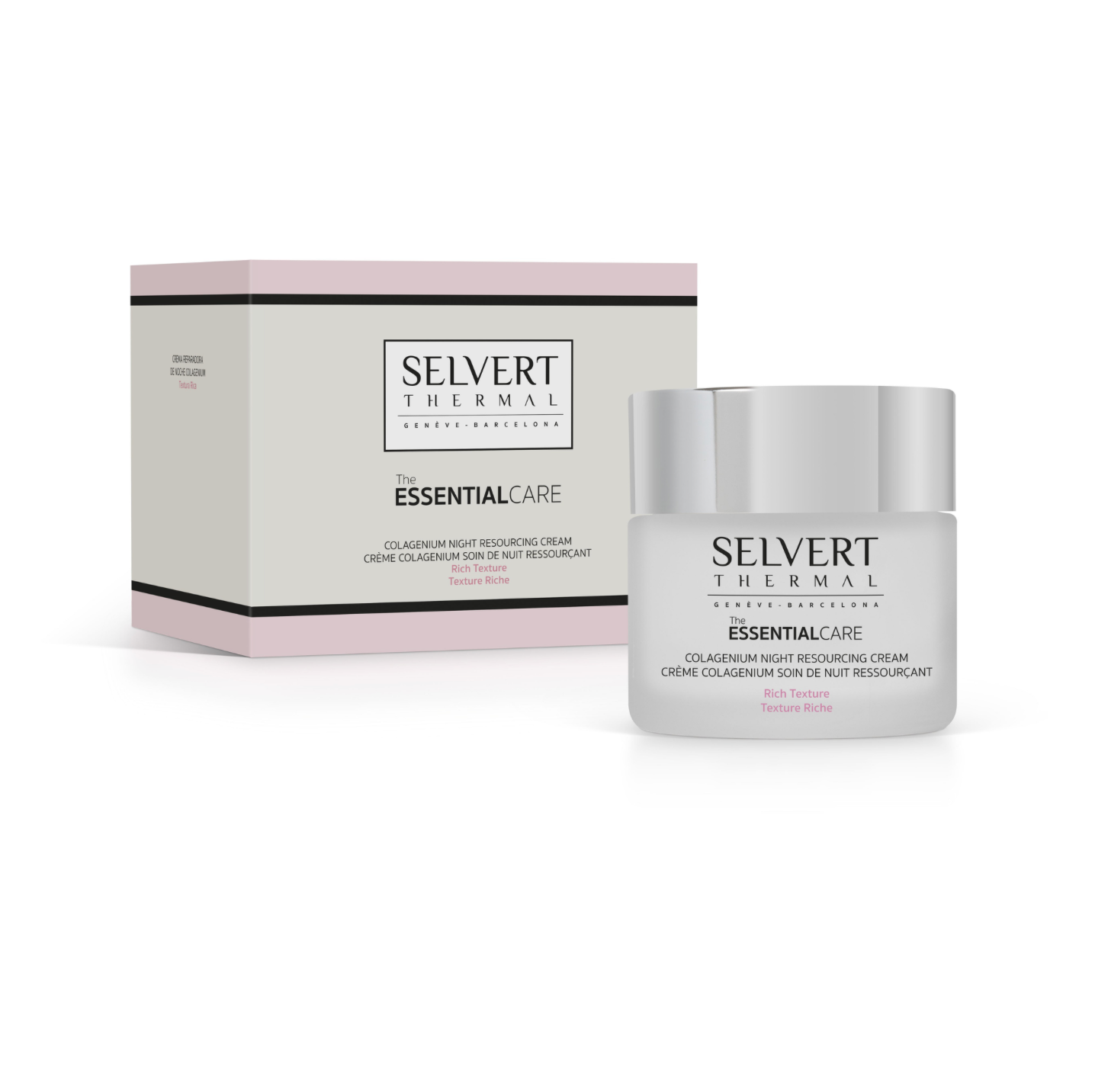 Selvert Thermal COLAGENIUM NIGHT RESOURCING | Naktinis kremas su kolagenu