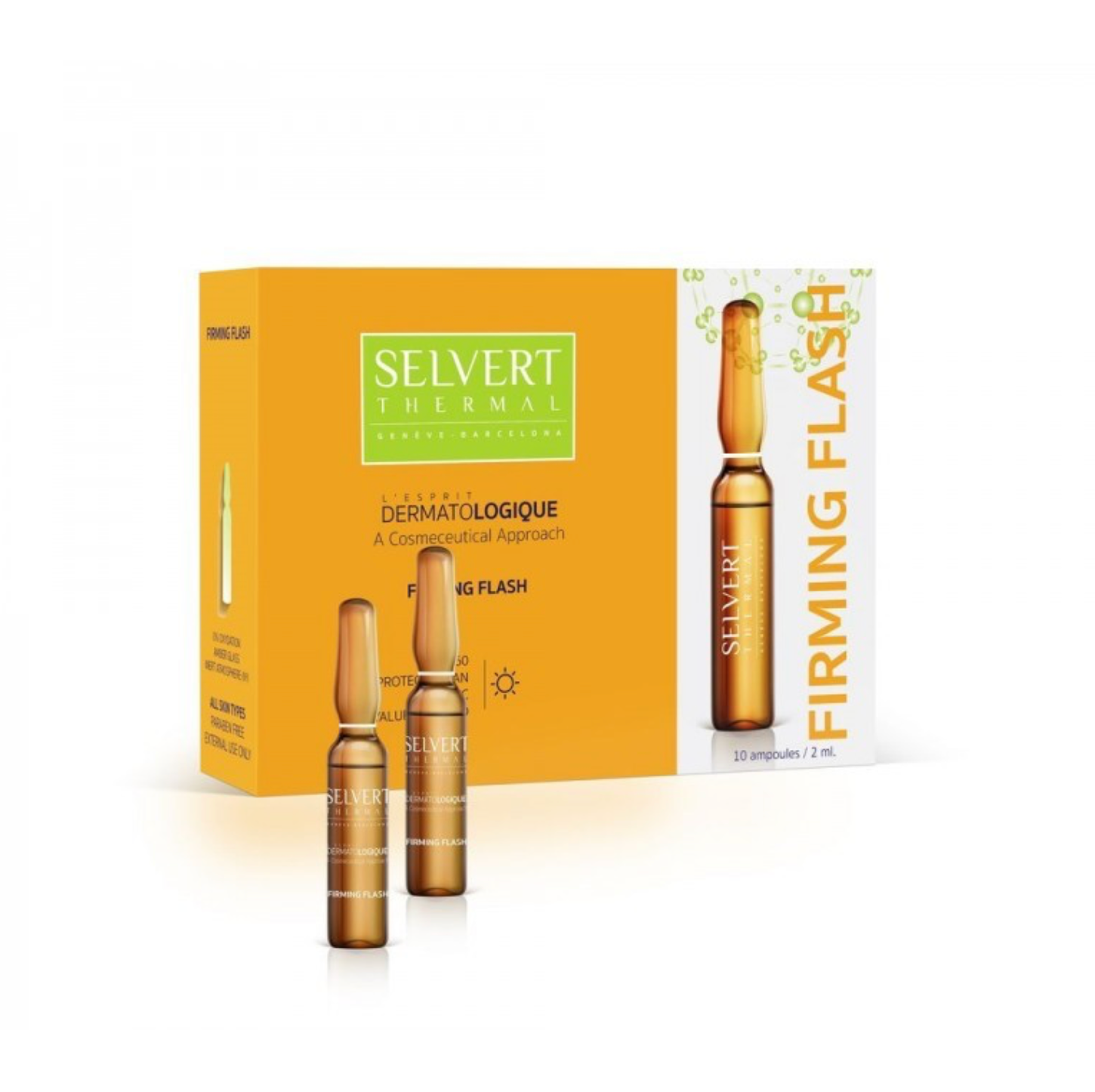 Selvert Thermal FIRMING FLASH AMPOULES | Stangrinamasis veido koncentratas