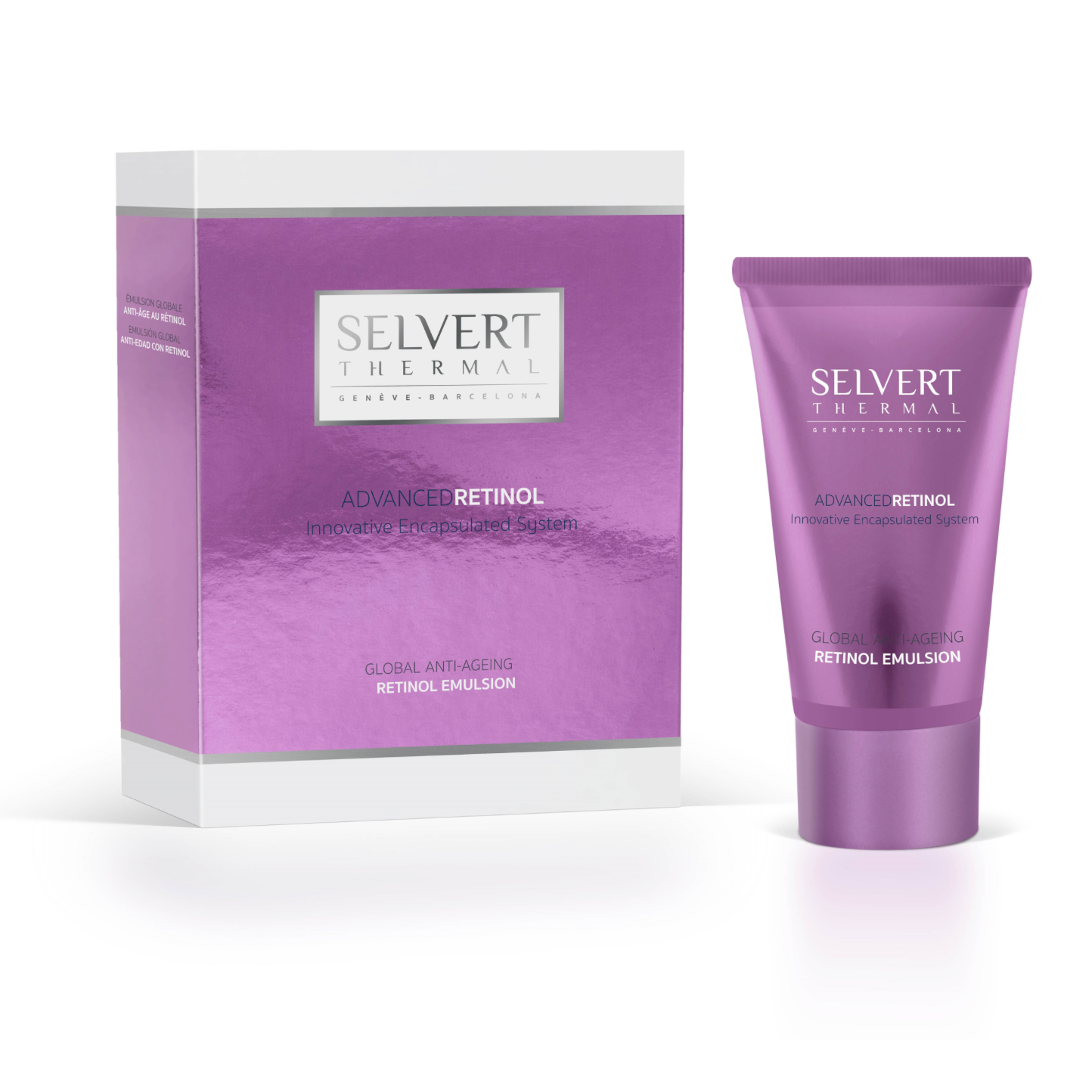 Selvert Thermal GLOBAL ANTI-AGEING RETINOL EMULSION | Emulsija prieš odos senėjimą su retinoliu ir SPF15