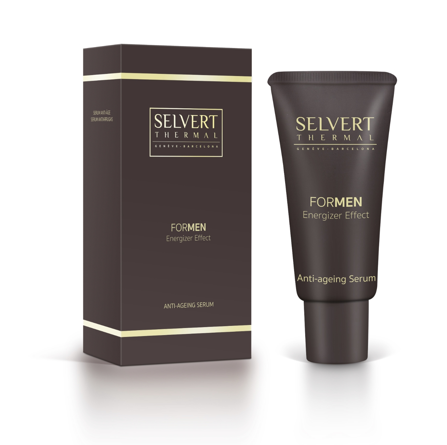 Selvert Thermal MEN ANTI-AGEING SERUM | Priešraukšlinis serumas vyrams