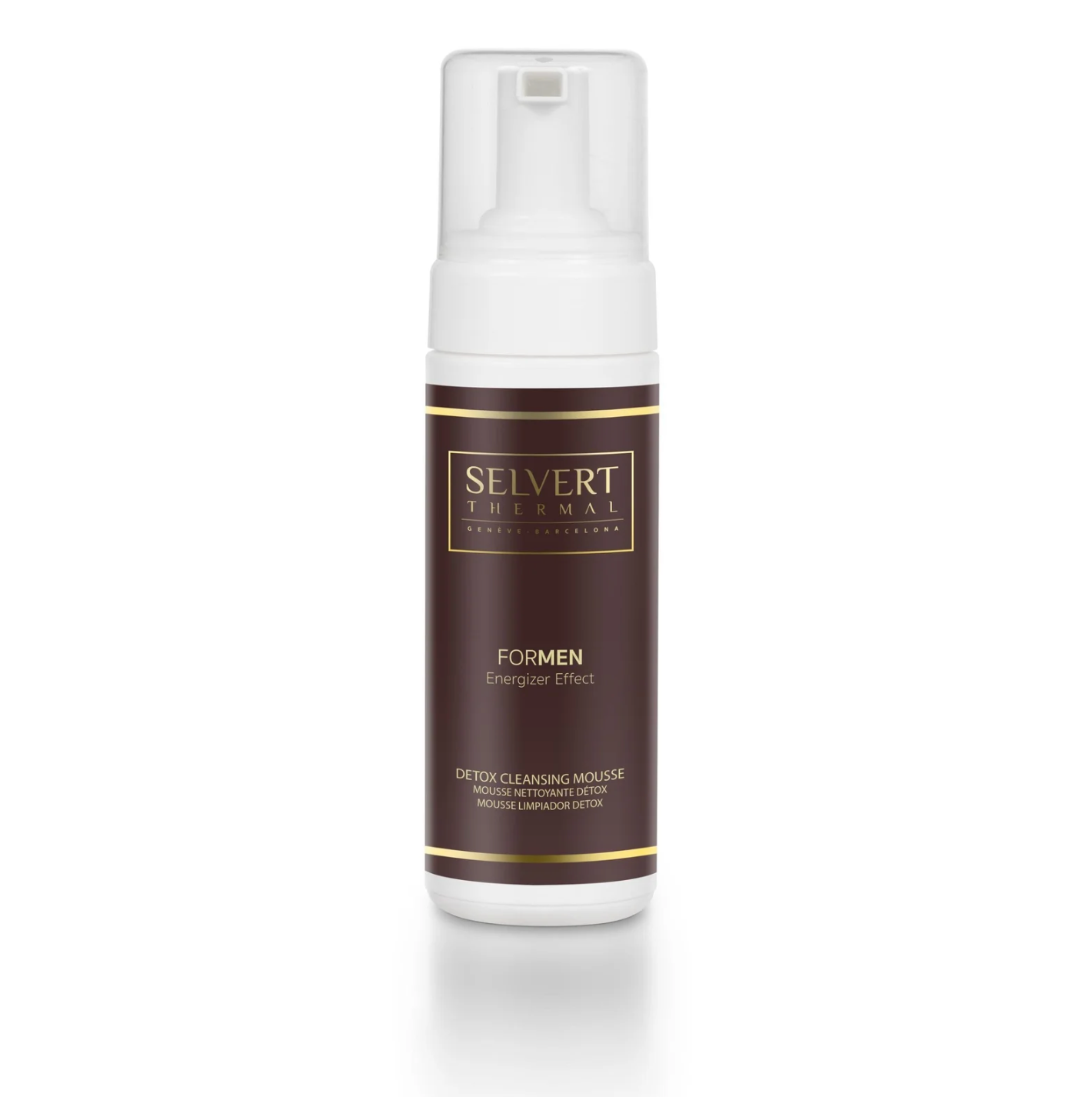 Selvert Thermal MEN CLEANSING MOUSSE DETOX | Detoksikuojamosios prausimosi putos vyrams