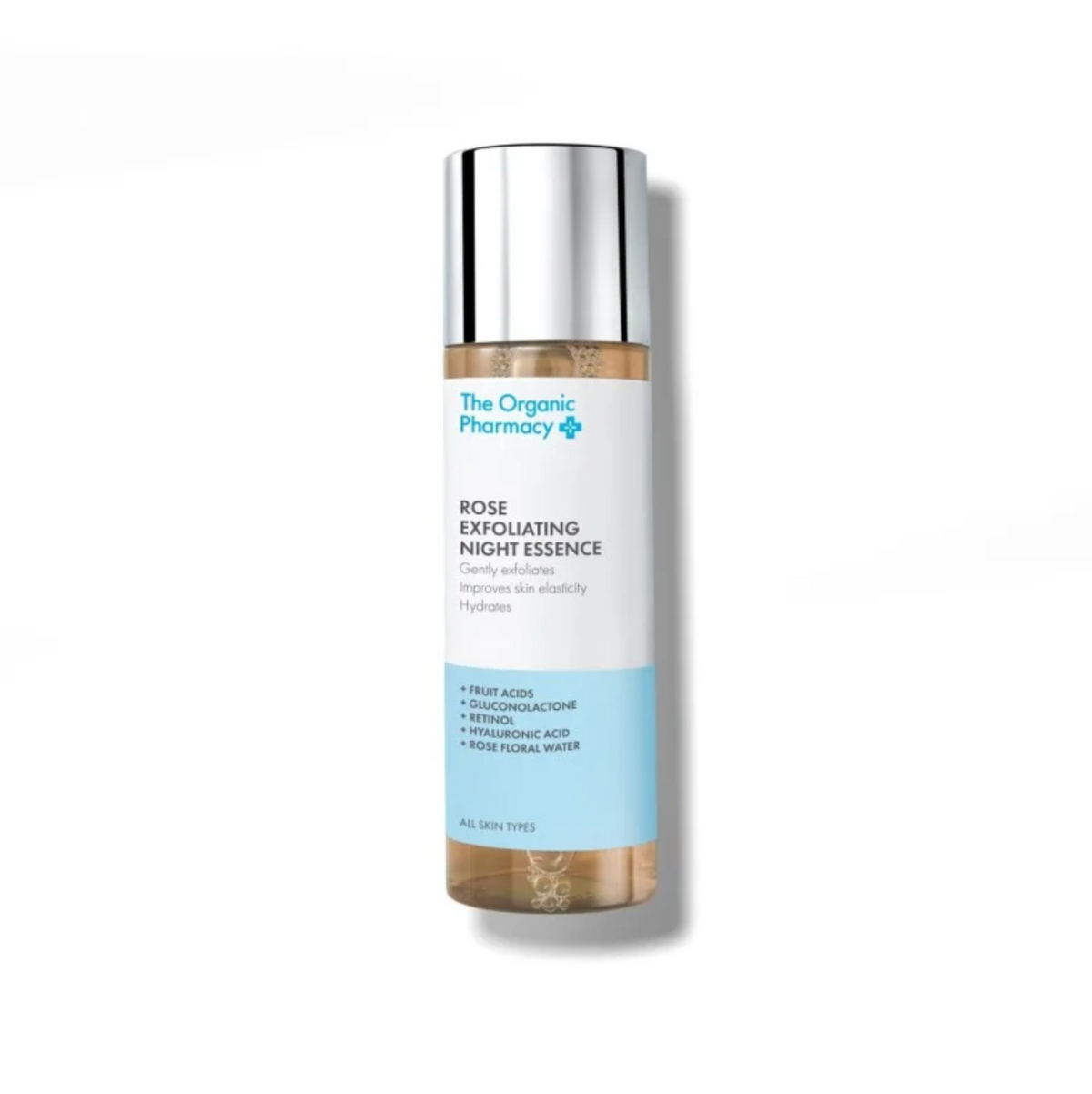 The Organic Pharmacy ROSE EXFOLIATING NIGHT ESSENCE | Eksfolijuojanti esencija nakčiai