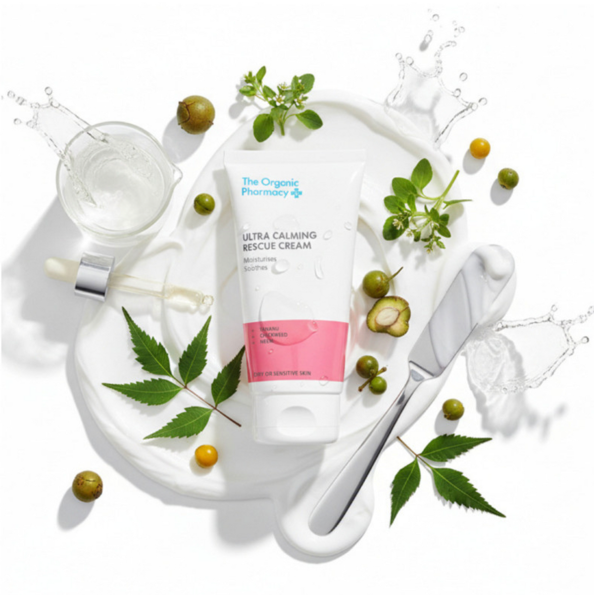 The Organic Pharmacy ULTRA CALMING AGELESS FACE CREAM | Raminamasis veido kremas