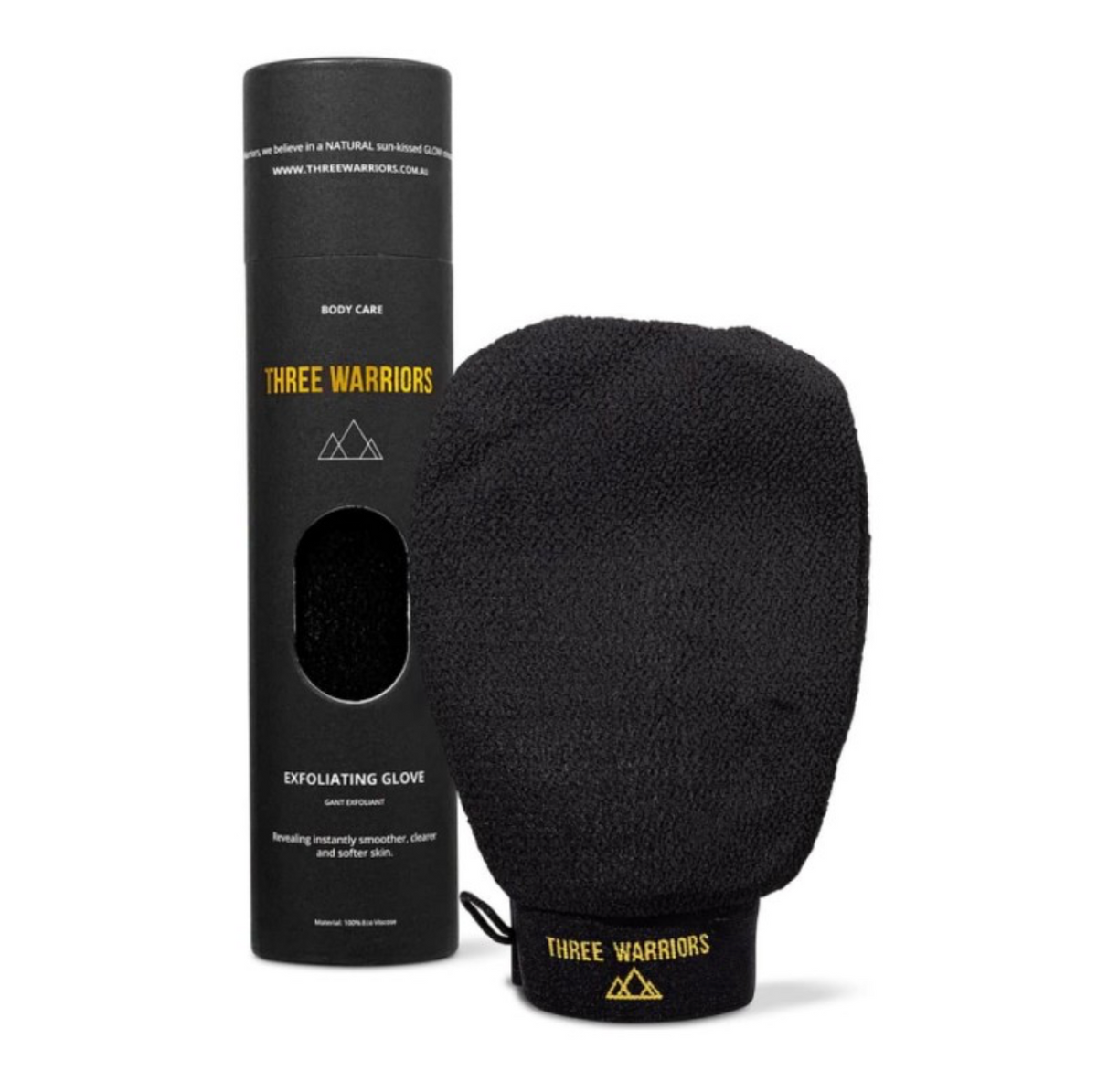 Three Warriors EXFOLIATING GLOVE | Šveičiamoji kūno pirštinė