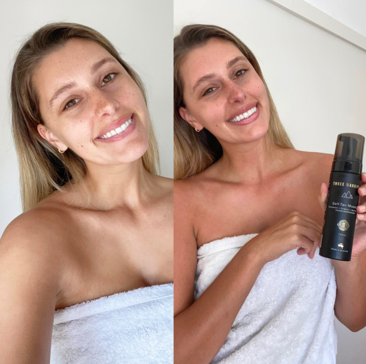 Three Warriors SELF-TAN MOUSSE | Savaiminio įdegio putos