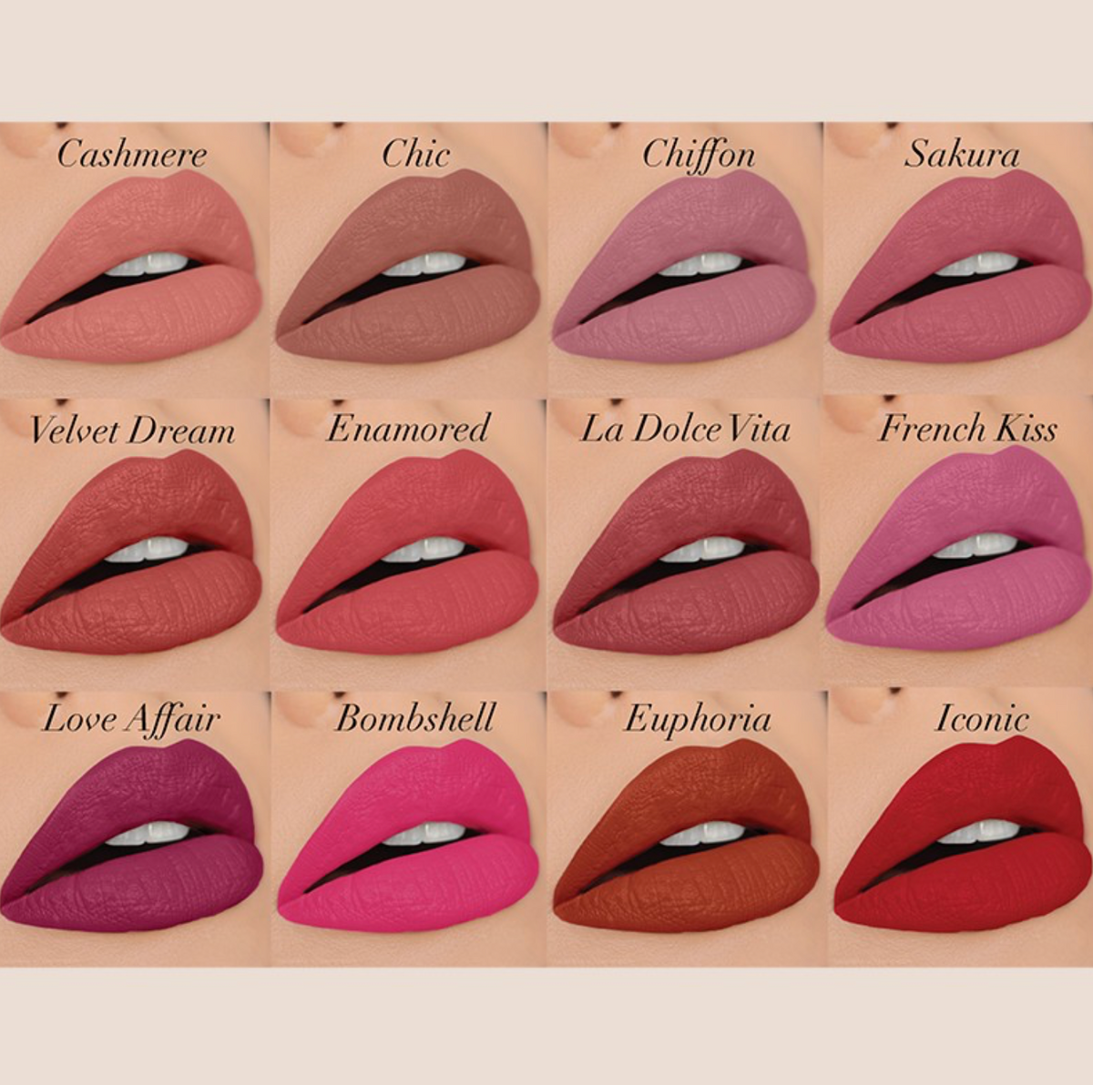 Youngblood HYDRATING LIQUID LIP CRÈME | Skysti matiniai lūpų dažai