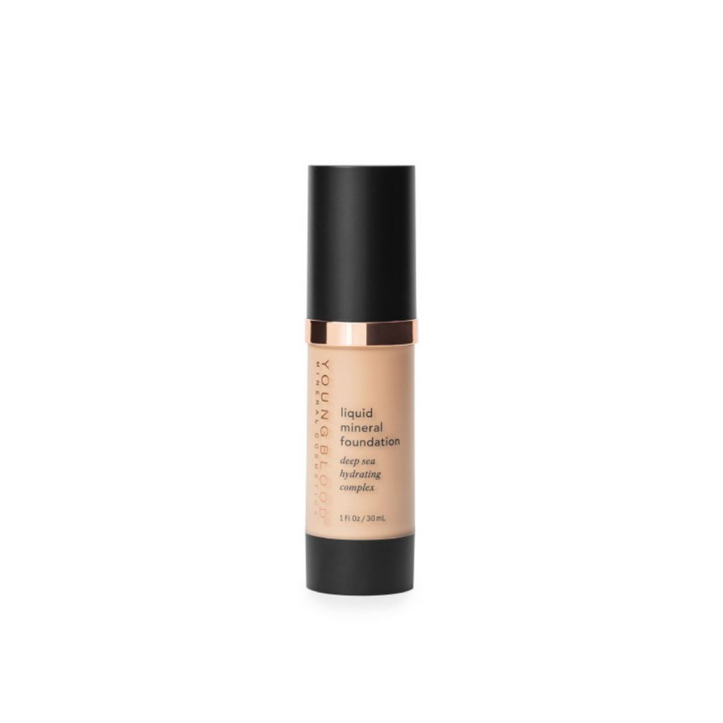 Youngblood LIQUID MINERAL FOUNDATION | Skystas mineralinis makiažo pagrindas