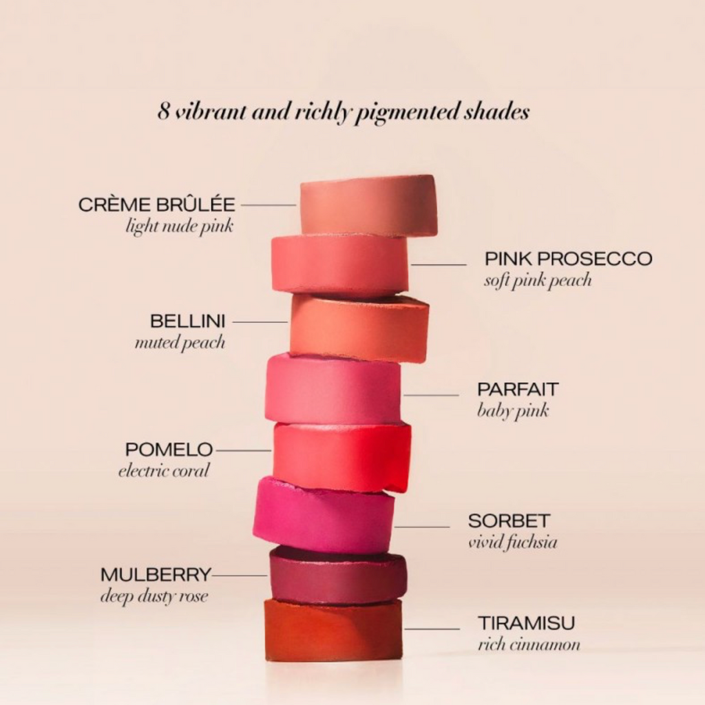 Youngblood VIVID LUXE CRÈME BLUSH | Kreminiai skaistalai, lūpų dažai ir akių šešėliai