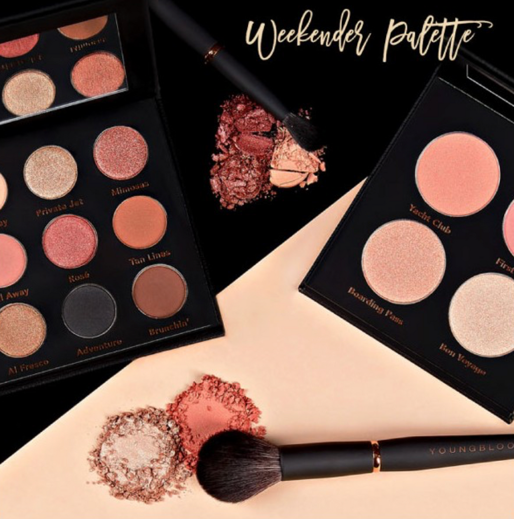 Youngblood WEEKENDER PALETTE | Kontūravimo ir akių šešėlių paletė