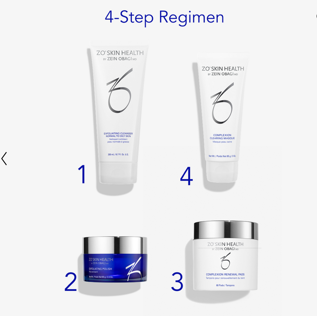 ZO Skin Health COMPLEXION CLEARING PROGRAM | Rinkinys riebiai odai