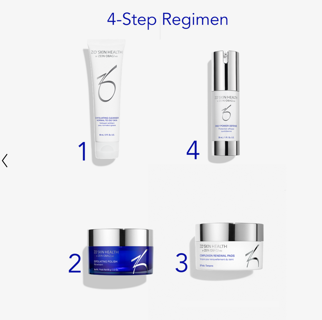 ZO Skin Health DAILY SKINCARE PROGRAM | Kasdienis veido priežiūros rinkinys