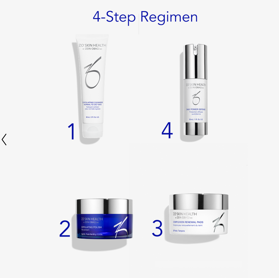 ZO Skin Health DAILY SKINCARE PROGRAM | Kasdienis veido priežiūros rinkinys