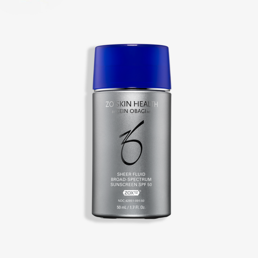 ZO Skin Health SHEER FLUID BROAD-SPECTRUM SUNSCREEN SPF 50 | Mineralinė apsauga nuo saulės