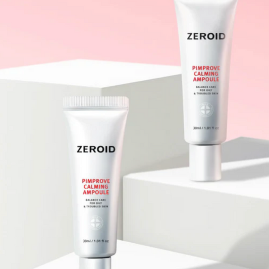 Zeroid PIMPROVE CALMING AMPOULE | Raminantis probleminės odos serumas