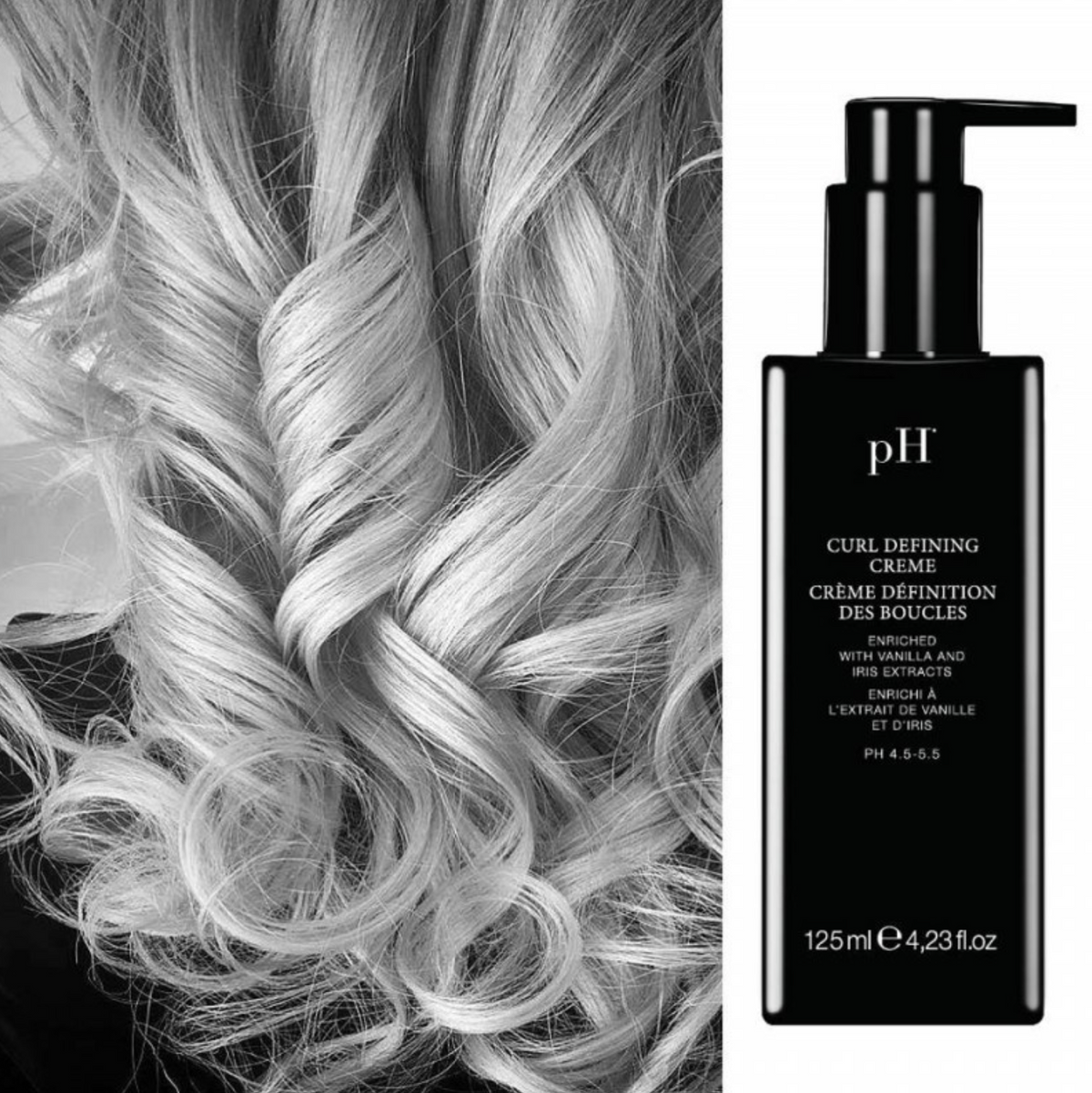 pH Laboratories CURL DEFINING CRÈME | Plaukus formuojantis kremas garbanotiems plaukams