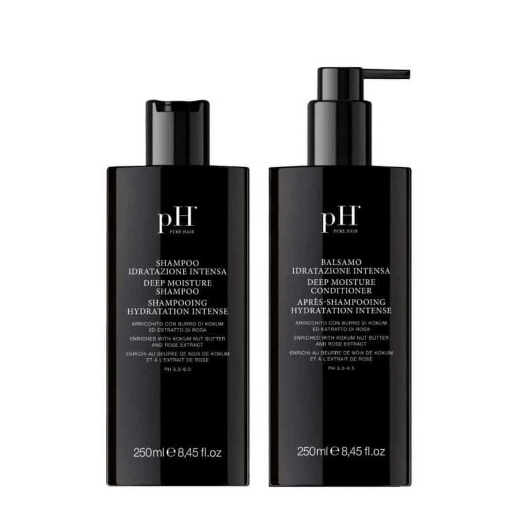 pH Laboratories DEEP MOISTURE DUO KIT | Rinkinys plaukų drėkinimui
